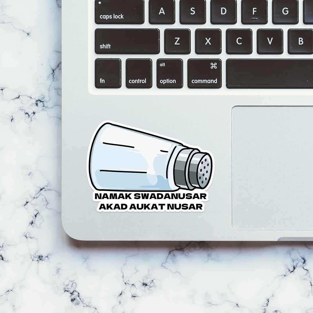 Namak Swadanusar sticker | STICK IT UP