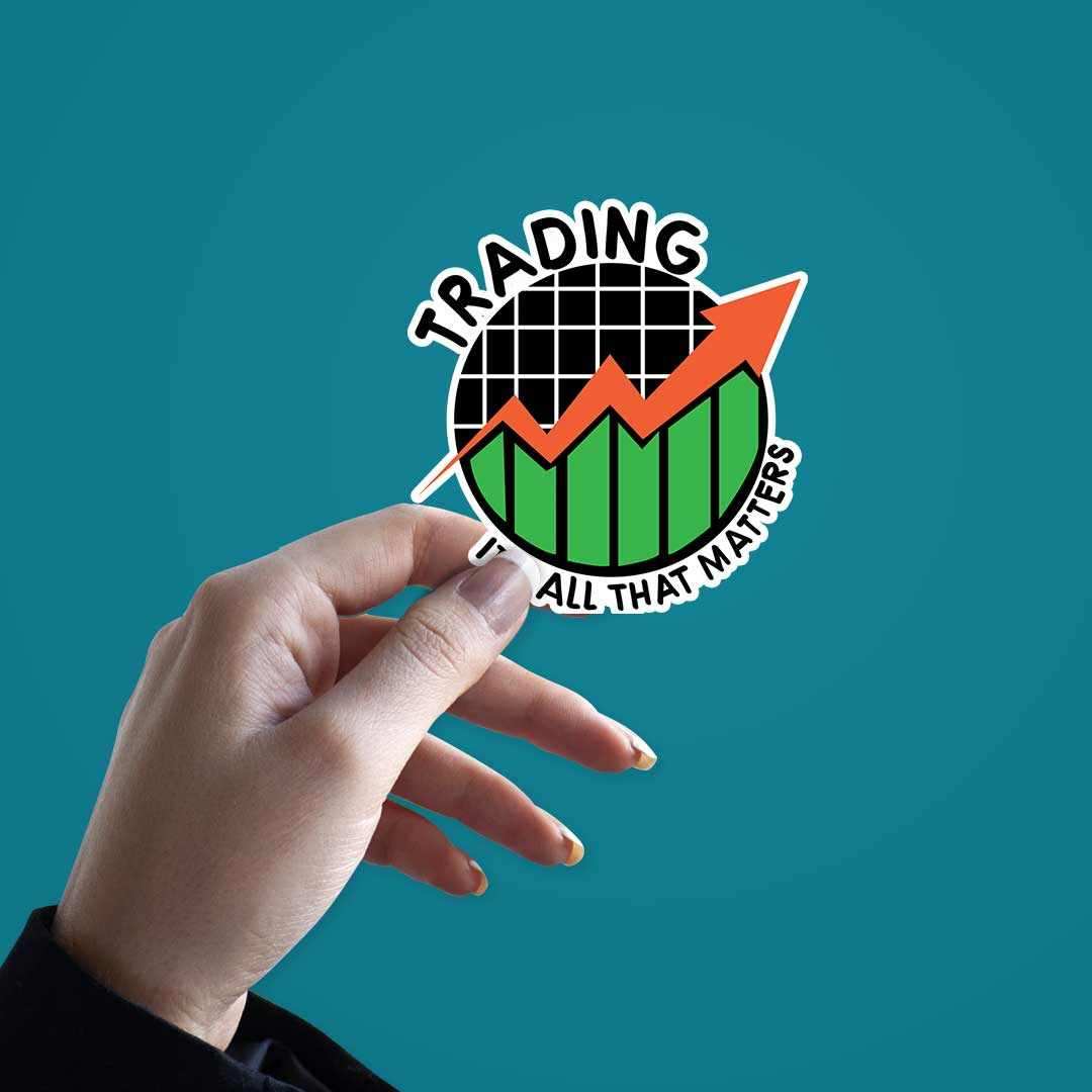 Trading It's all that Matter sticker | STICK IT UP