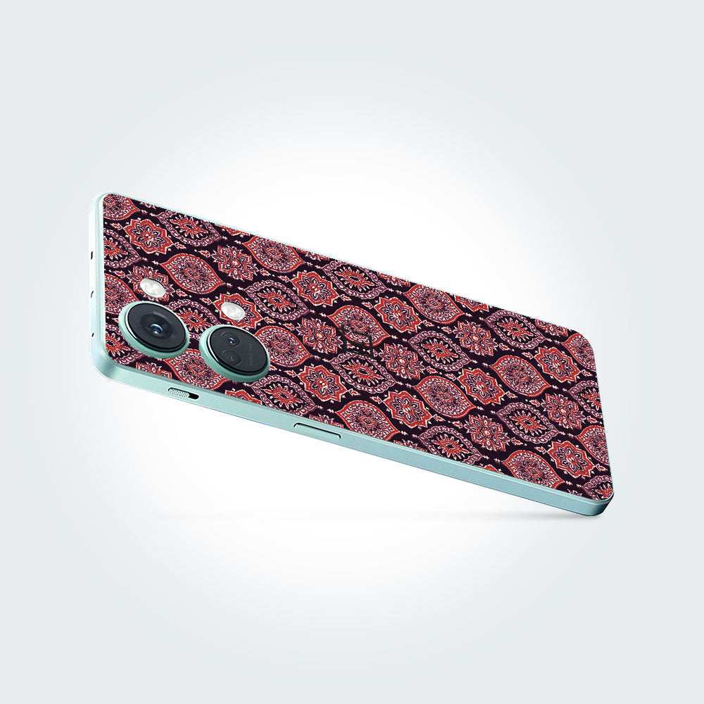 Ajrakh Block Print 3.0 Phone Skins