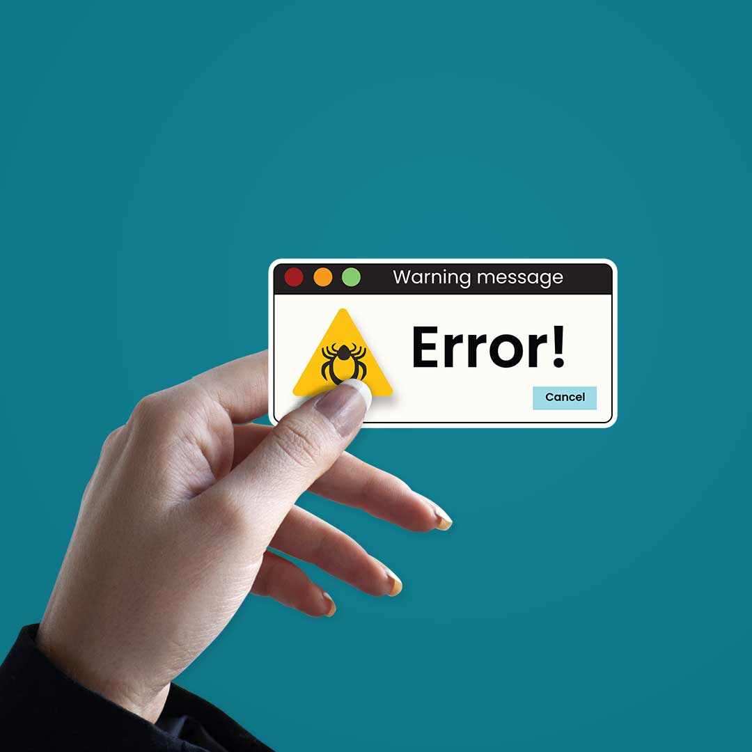 Error! Sticker | STICK IT UP