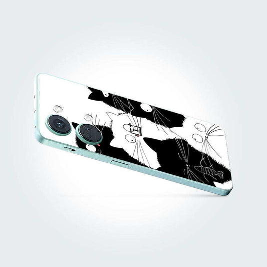 Cat Peeping Phone Skins