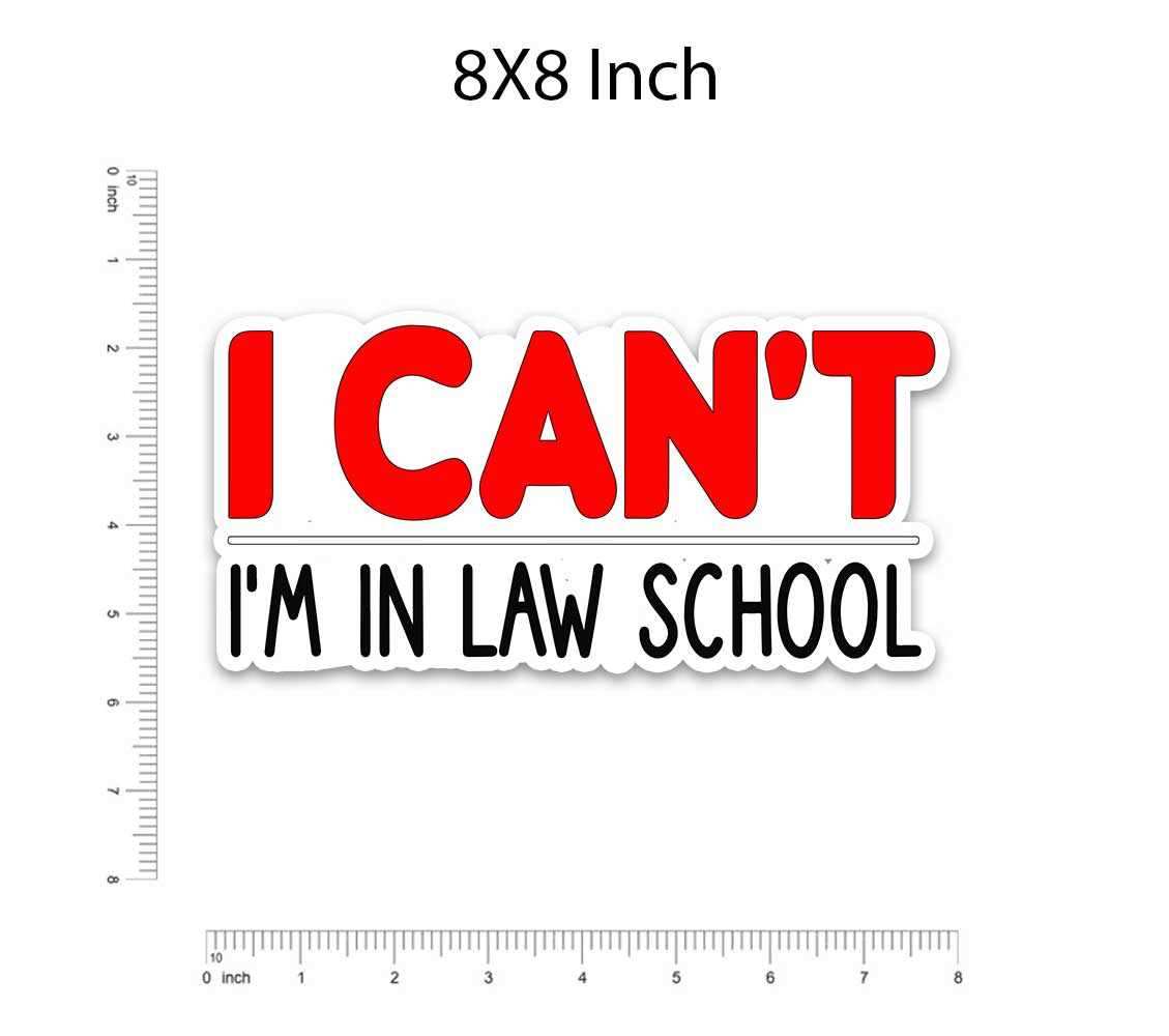 Law School Bumper Sticker | STICK IT UP
