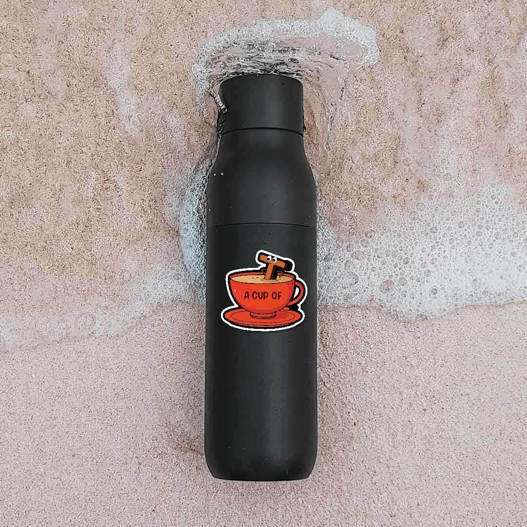 A cup of tea Sticker | STICK IT UP