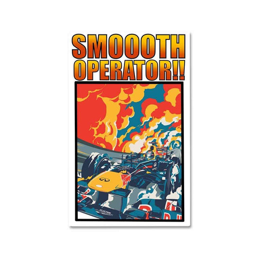 Smooth operator 2 Sticker | STICK IT UP
