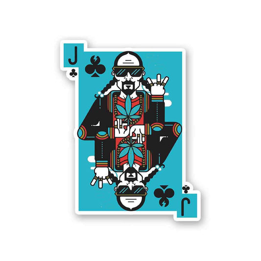 Snoop Dog Card Sticker | STICK IT UP