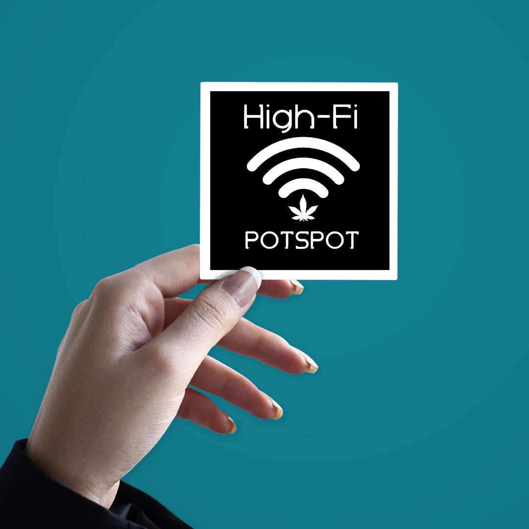 High - Fi Sticker | STICK IT UP