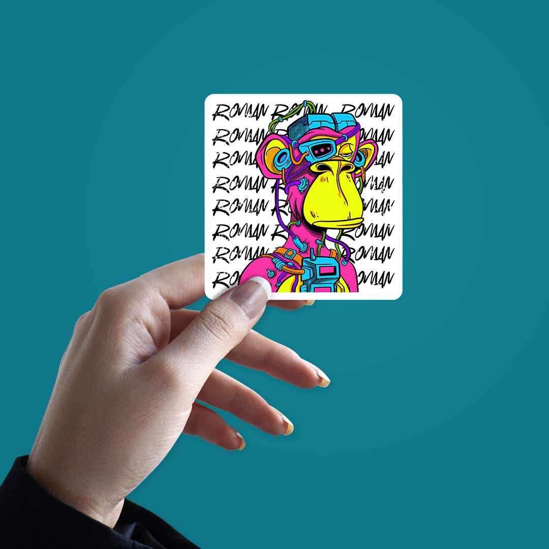 Bored Ape V2 Sticker | STICK IT UP