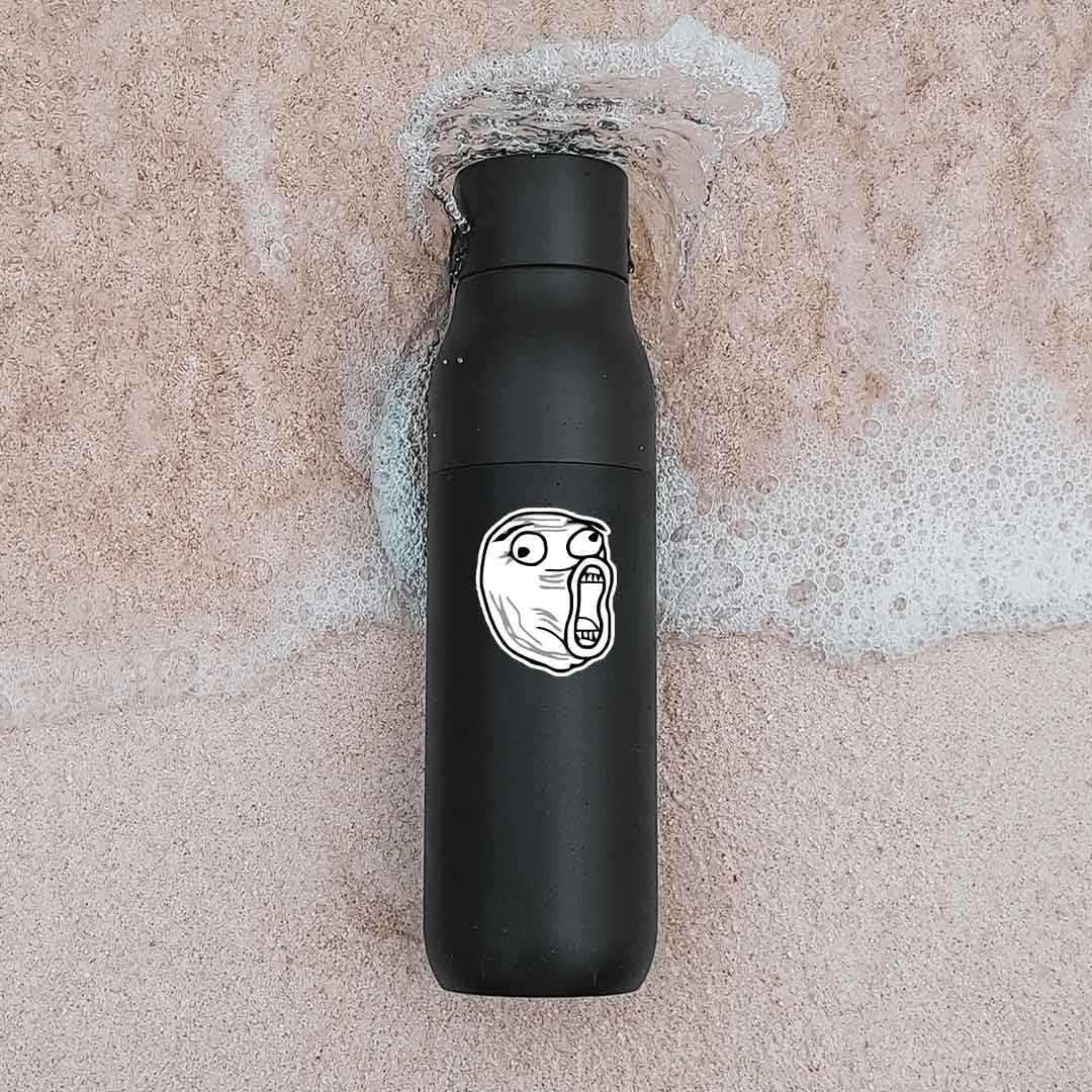 The meme face Sticker | STICK IT UP
