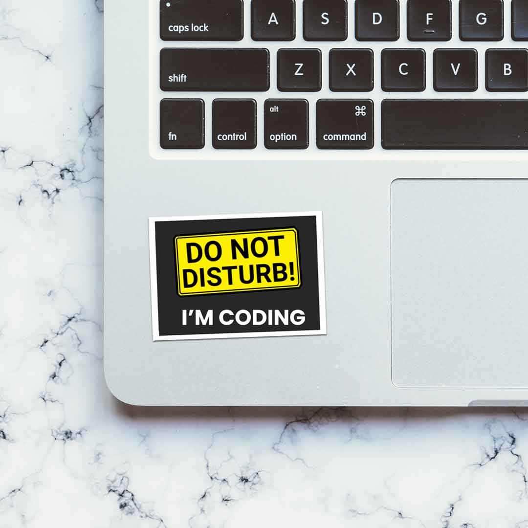 Do Not Disturb Sticker | STICK IT UP