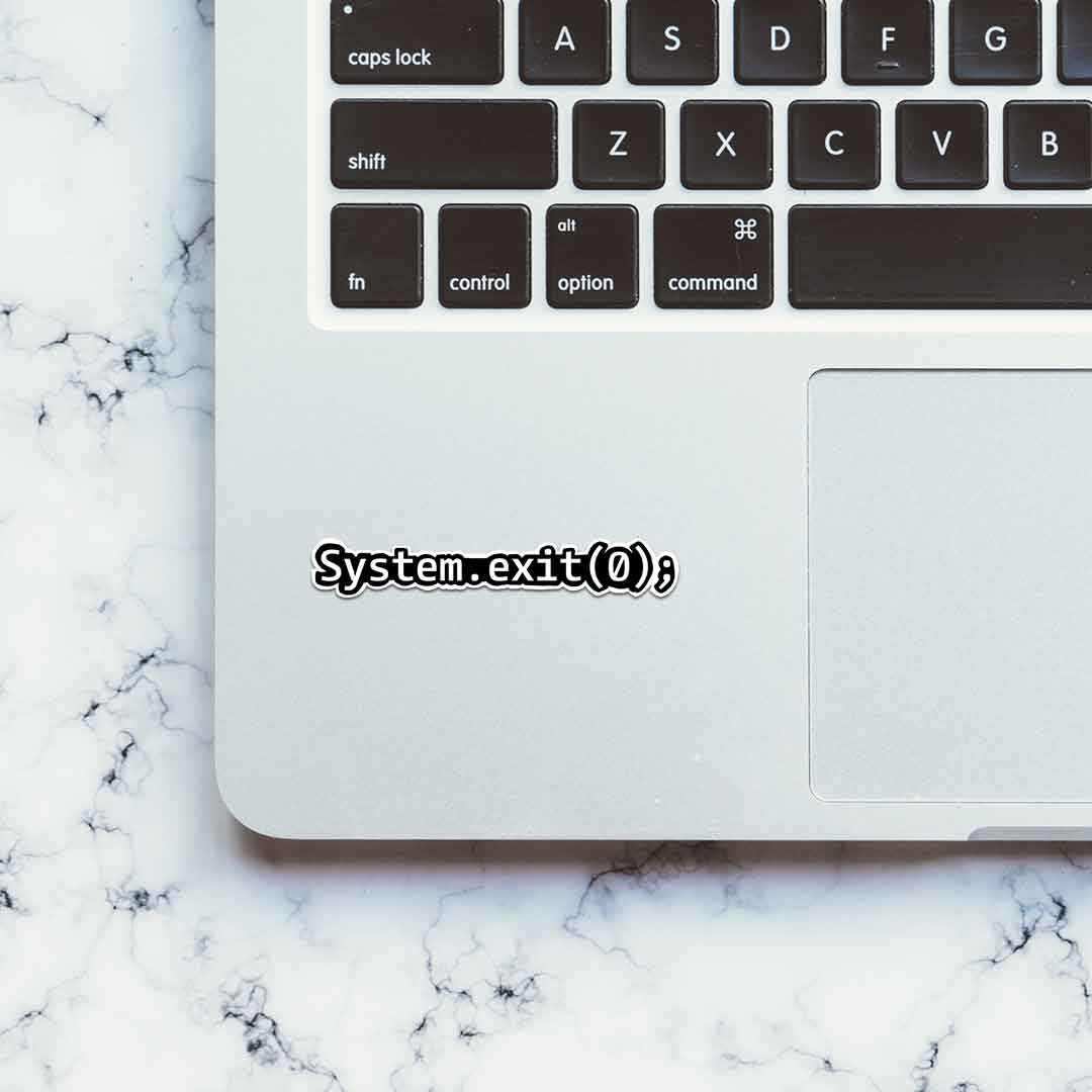 System Exit Sticker | STICK IT UP