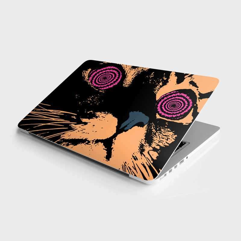 Spiral Cat Eyes Laptop Skin | STICK IT UP