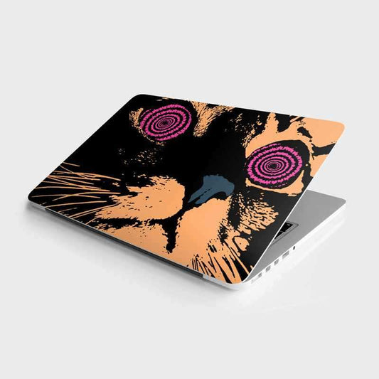 Spiral Cat Eyes Laptop Skin | STICK IT UP