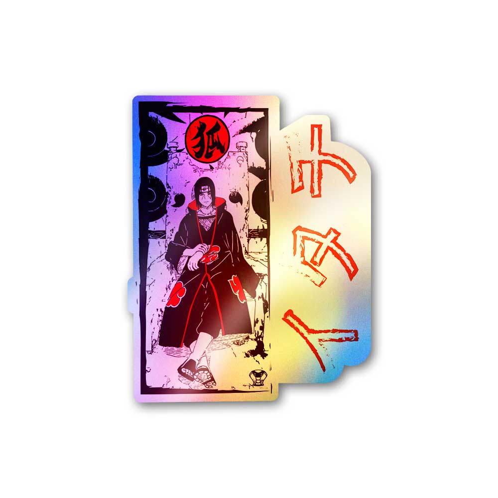 Itachi Uchiha Holographic Sticker