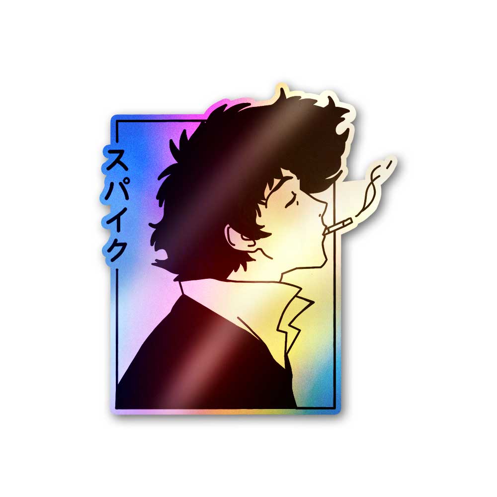 Cowboy Bebop Holographic Sticker