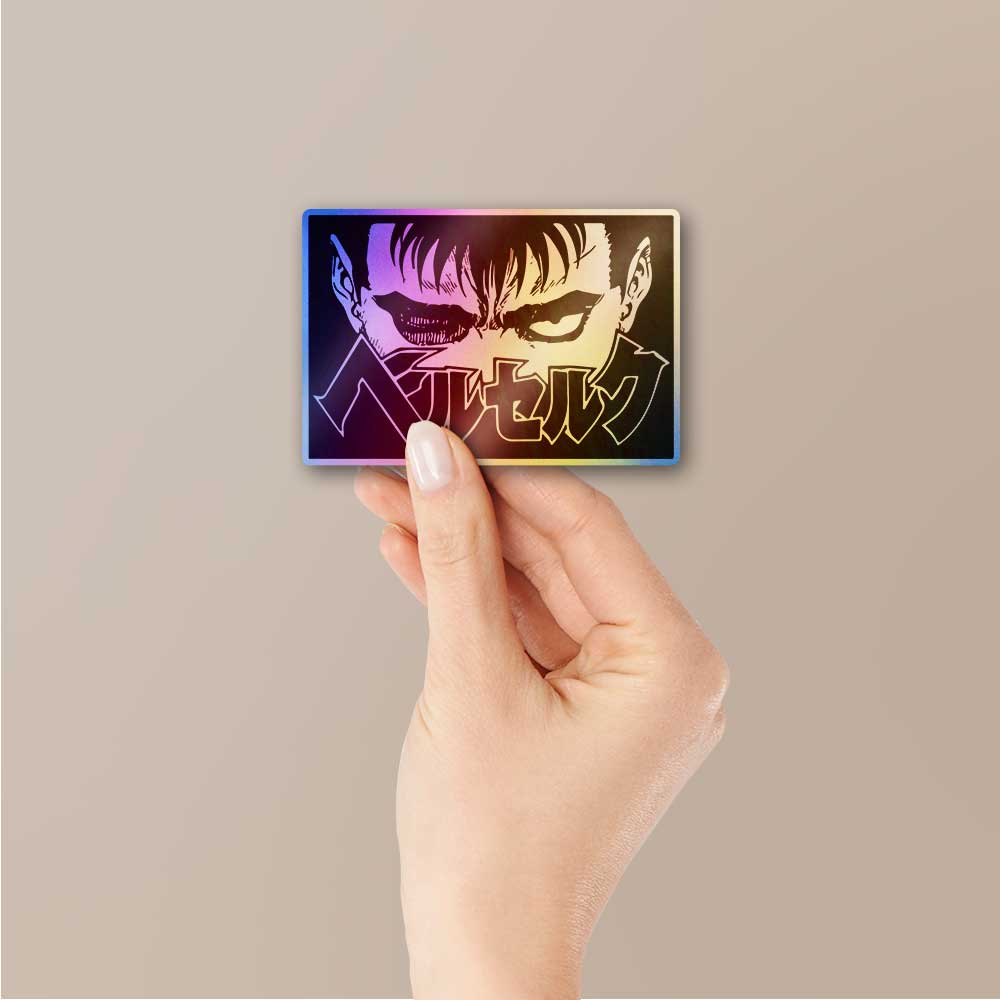 Berserk Holographic Sticker