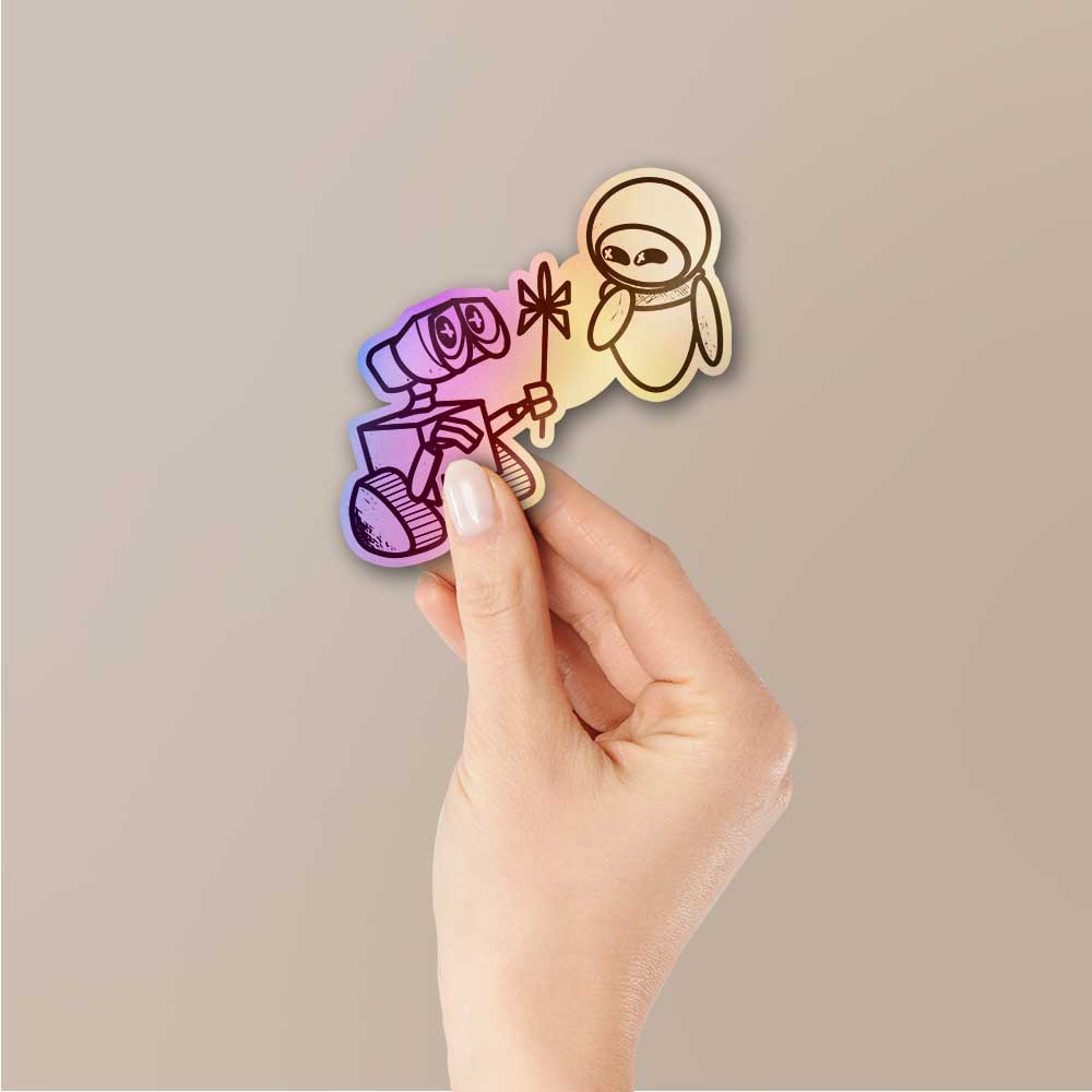 Wall-E Holographic Sticker