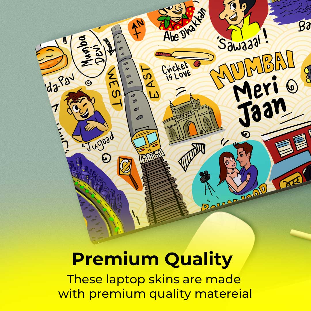 Quirky Laptop Skin