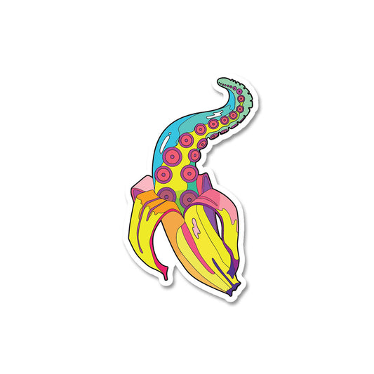 Tripy Banana Sticker