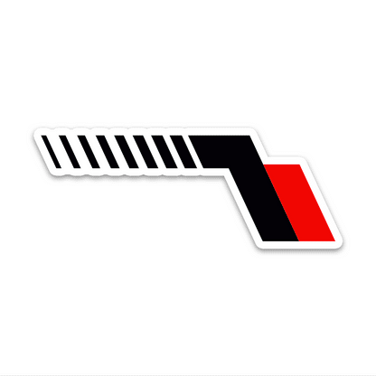 Car Stripes Bumper Sticker