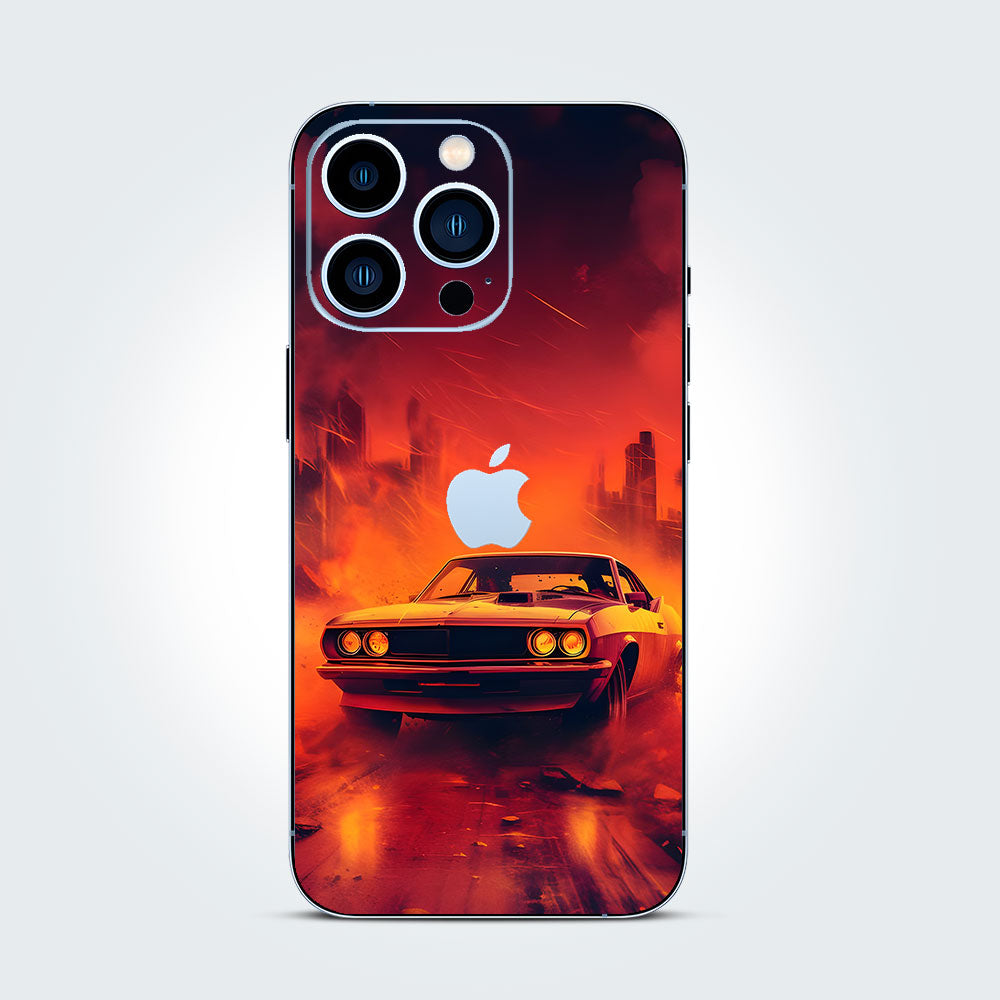 Red Car Phone Skins