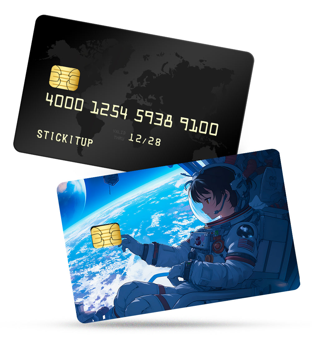 Outer Space Credit Card Skin