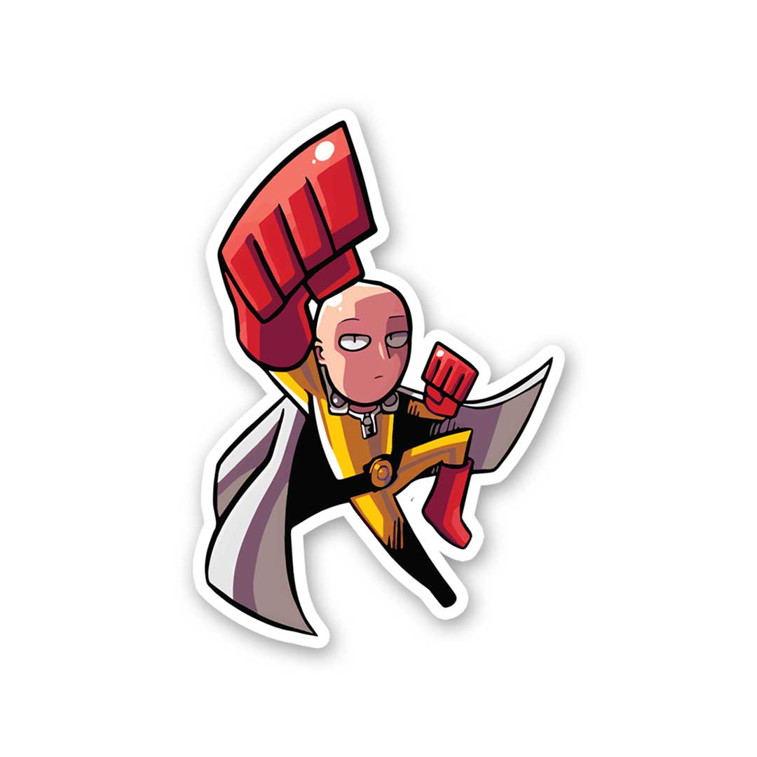 Saitama Punch Sticker