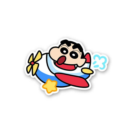 Shinchan Flying Sticker