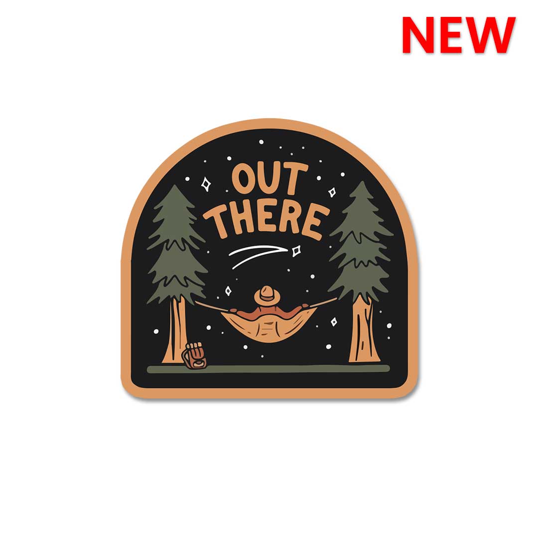 Out There  Sticker