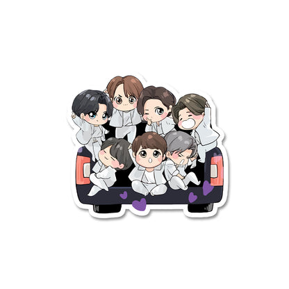 BTS Chibi Army Sticker