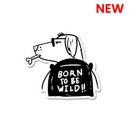 Born To Be Wild Sticker