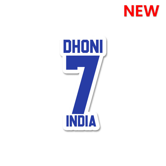 dhoni 7 Sticker