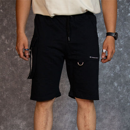 UTILITY BLACK SHORTS