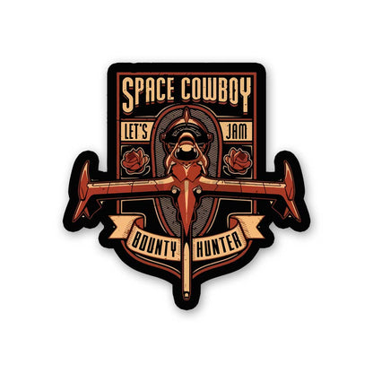 Space Cowboy Sticker