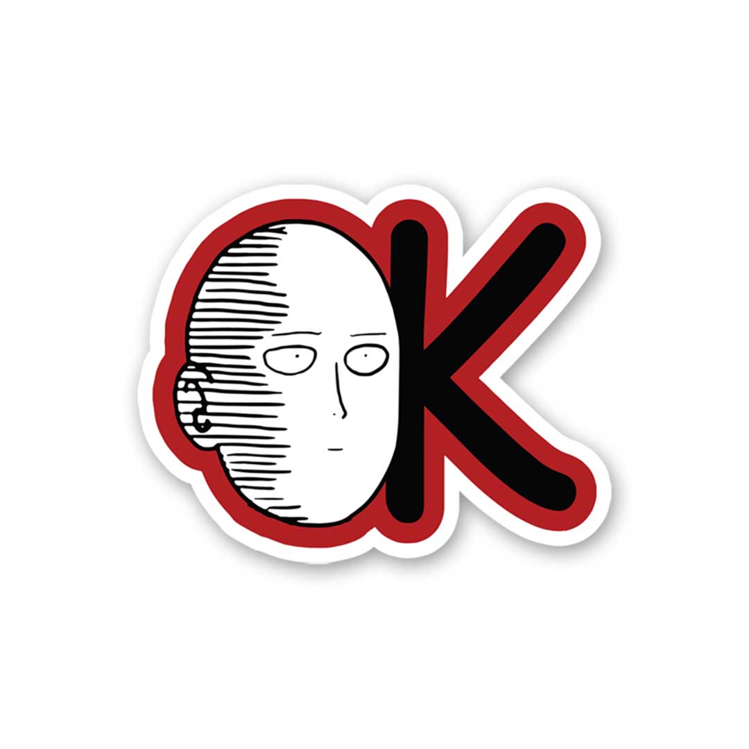 Saitama Ok Sticker