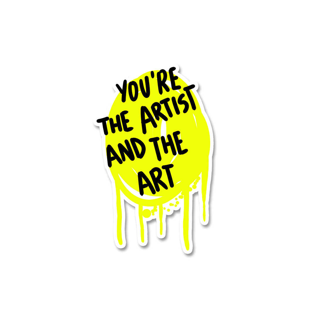 You are the artist Sticker