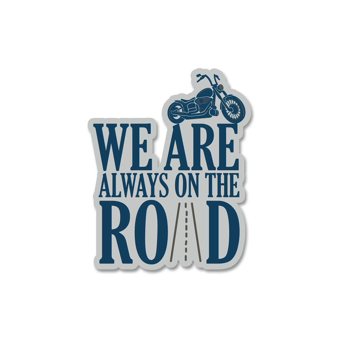 On The Road Sticker