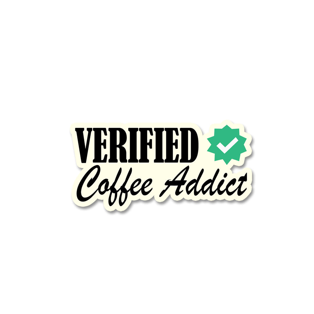 Coffee Addict Sticker