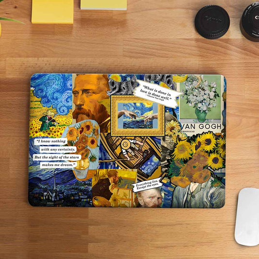 Memories of Vangogh Laptop skin