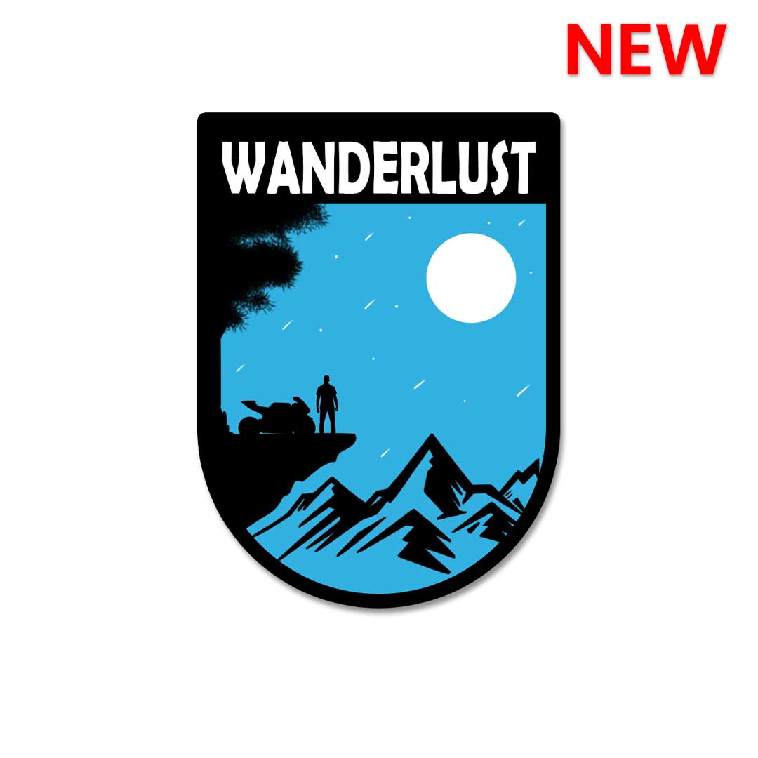 Wanderlust  Sticker
