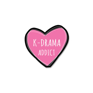 K Drama Addict Sticker