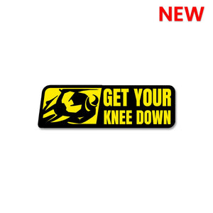 Get Your Knee Down Sticker