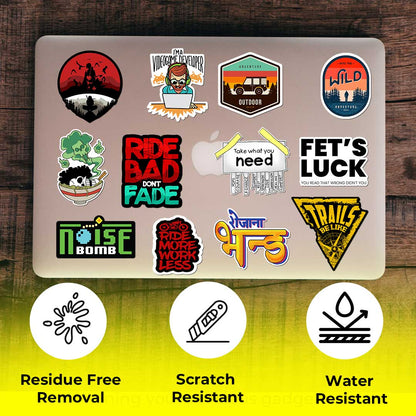 Camping Sticker Packs [50 sticker]