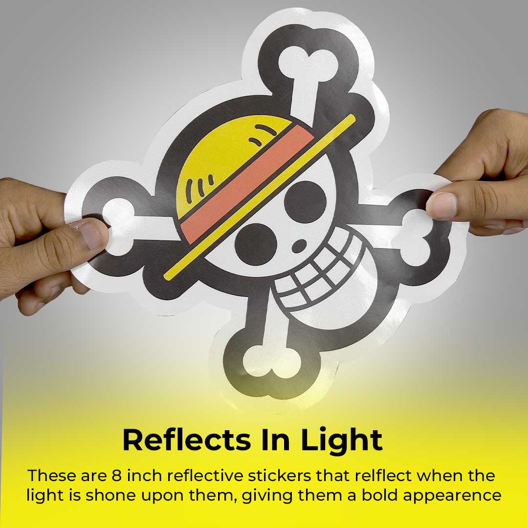 Hamari chalati hai logo ki jalati hai Reflective Sticker