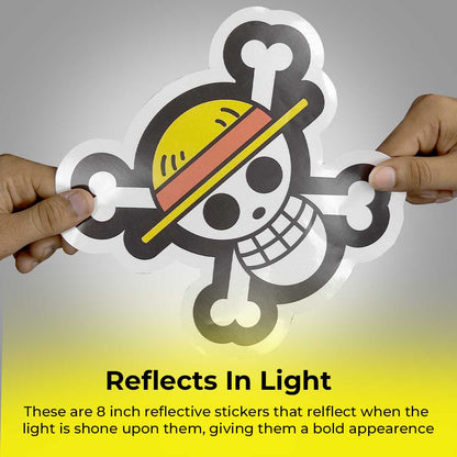 Burn out Reflective Sticker
