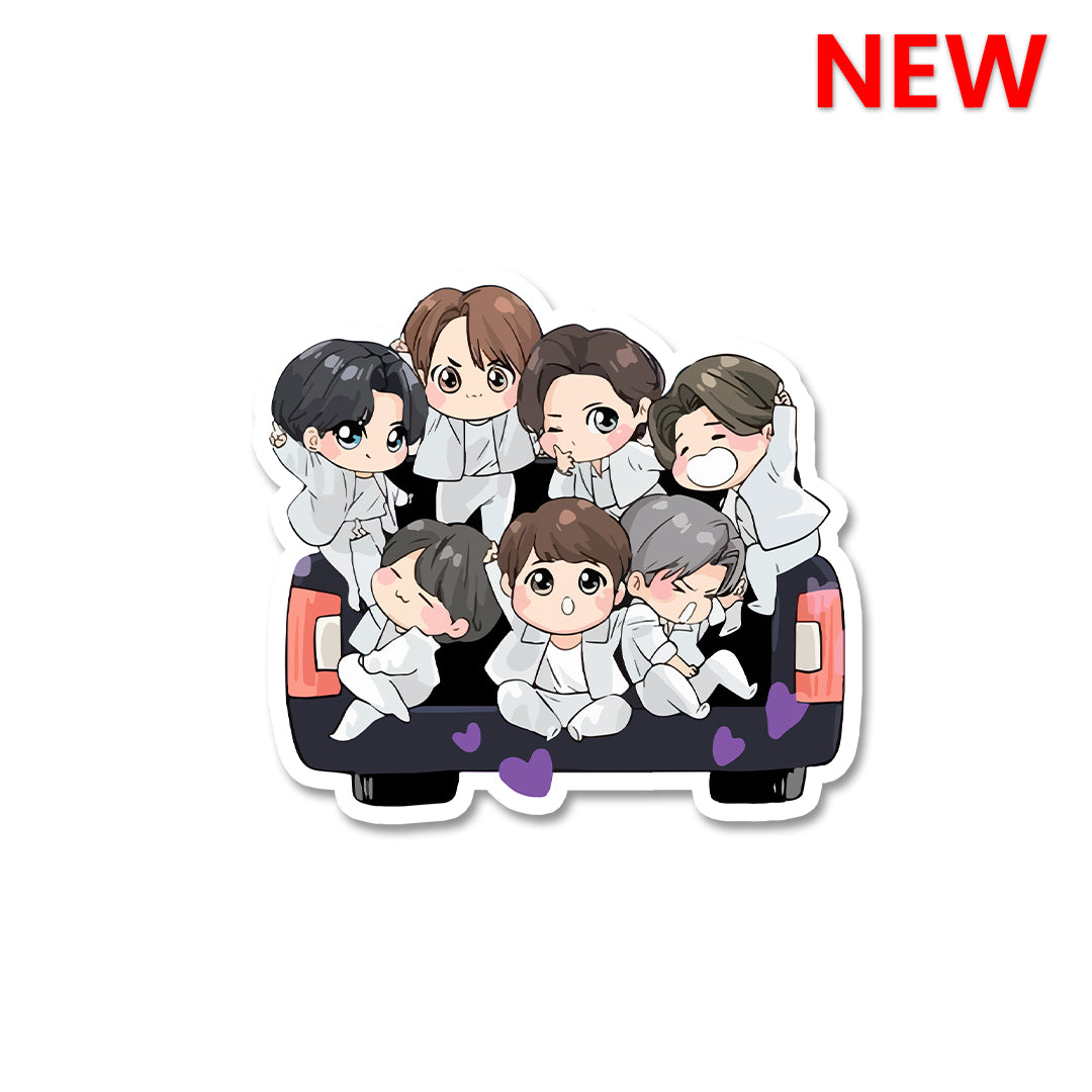 BTS Chibi Army Sticker