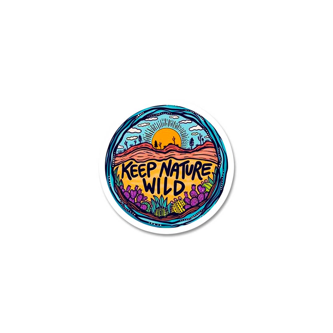 Keep Nature Wild  Sticker