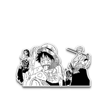 Luffy Zoro Bumper Sticker | STICK IT UP