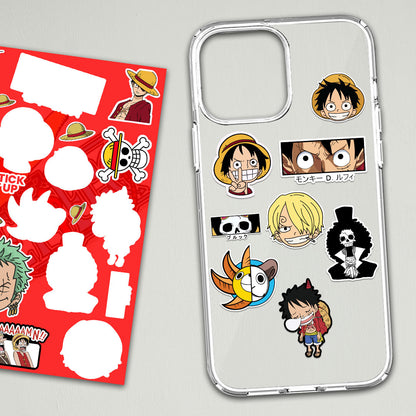 One Piece Mini Sticker Sheet