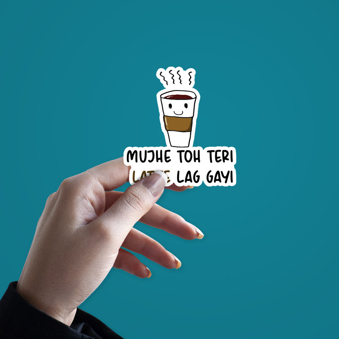 Latte Lag Gayi Sticker