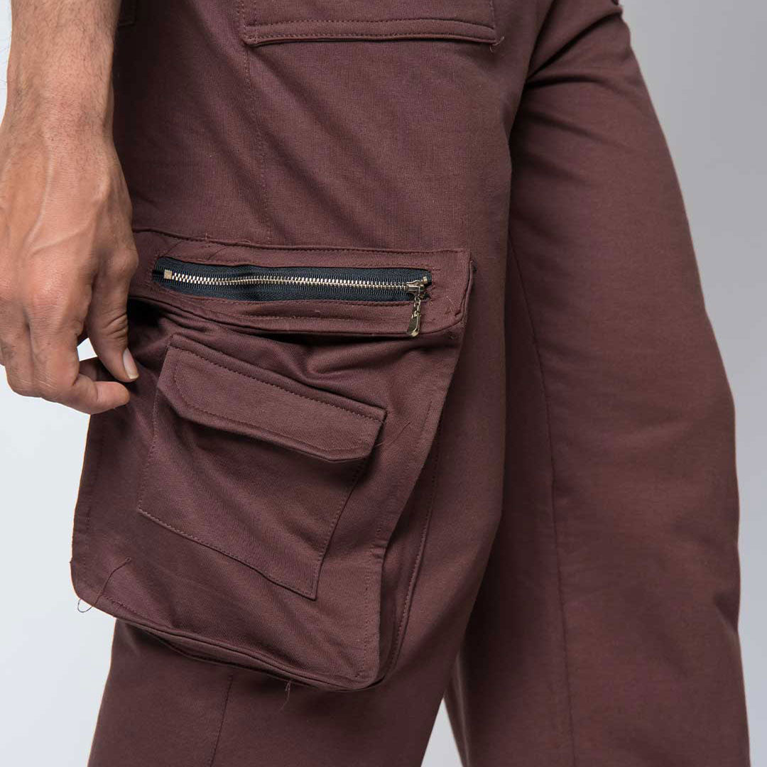 UTILITY BROWN PANTS